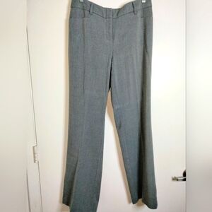Apt. 9 (Size 6) Gray & Black Diamond Lite Business Career Wardrobe Staple Pants